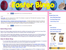 Tablet Screenshot of easterbingo.org